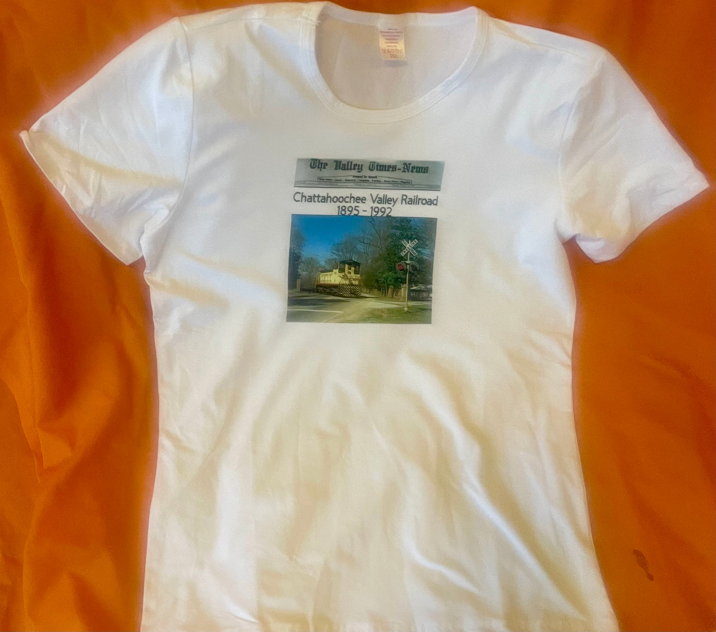 Chattahoochee Valley Railroad infused ink tshirt